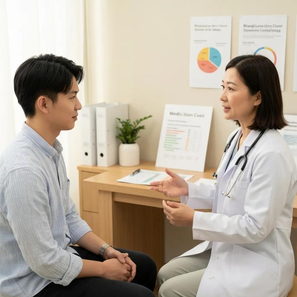 Patient discussing Wegovy costs and insurance coverage with healthcare professional