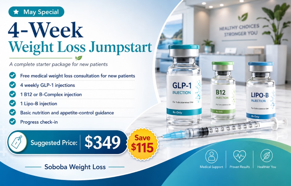 soboba weight loss may specials